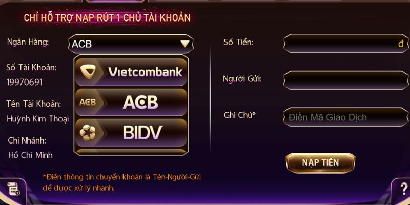 Chi tiết 4 bước nạp tiền Mayclub siêu nhanh chóng bạn mới Chi tiết 4 bước nạp tiền Mayclub siêu nhanh chóng bạn mới