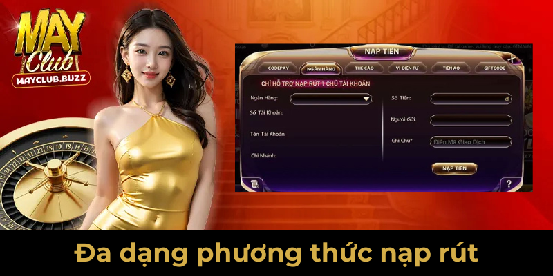 nạp rút mayclub